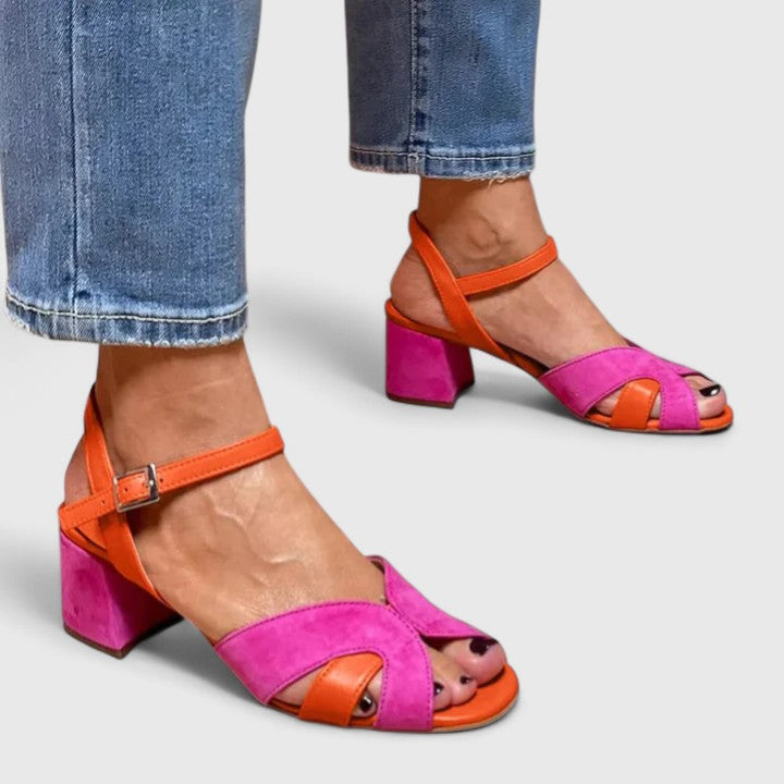Elodie Comfort Block Heels