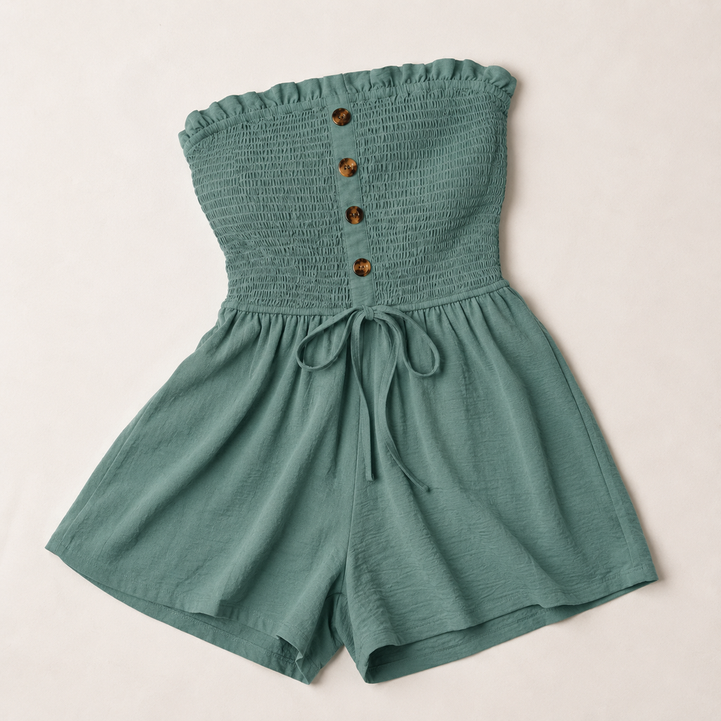 Monaco Linen Romper
