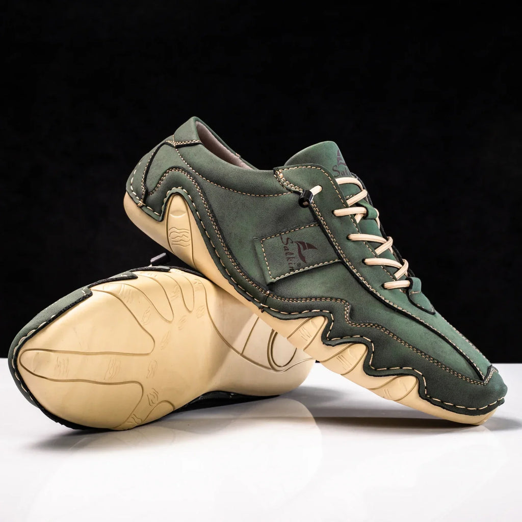 Halden Leather Trainer