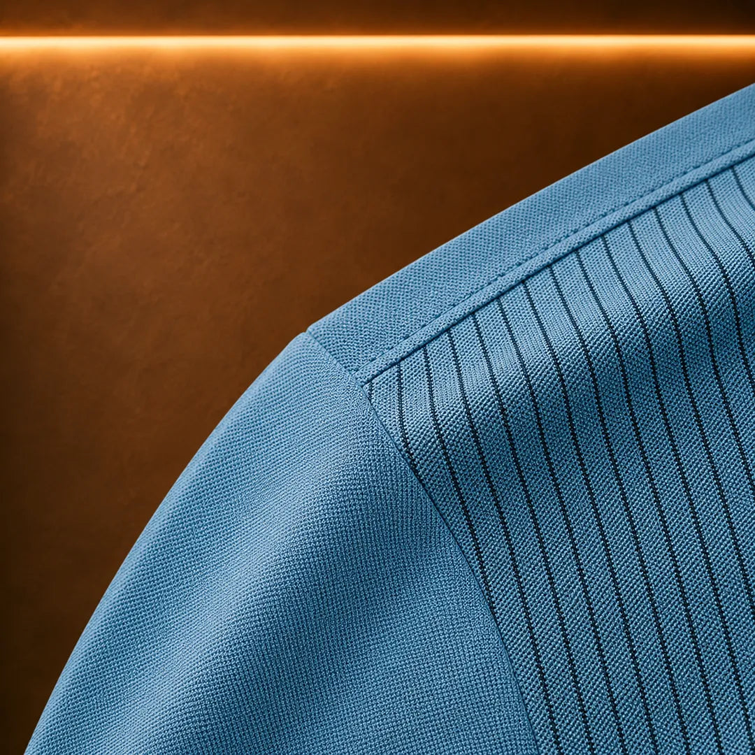 Leo Striped Pocket Polo