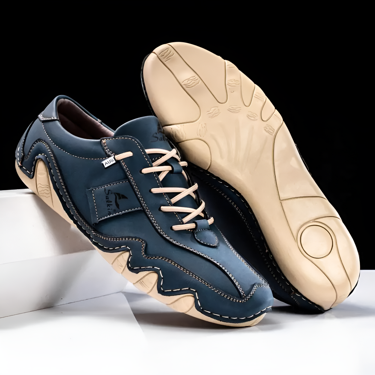Halden Leather Trainer
