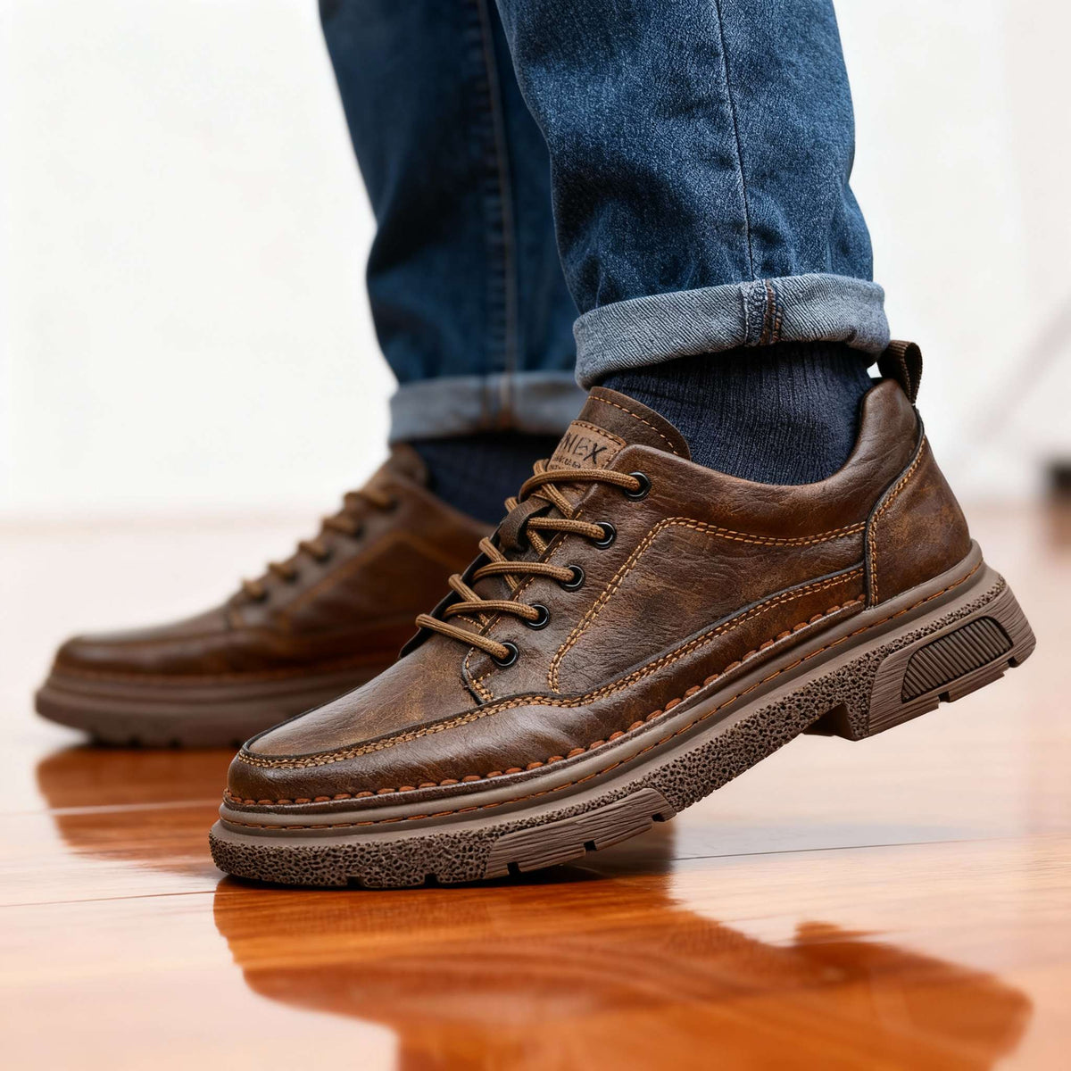 Brendan Leather Sneakers
