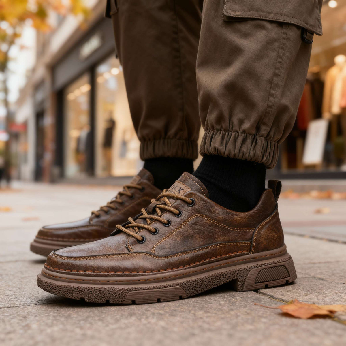 Brendan Leather Sneakers