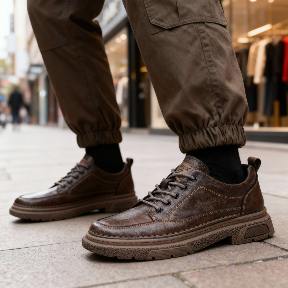 Brendan Leather Sneakers