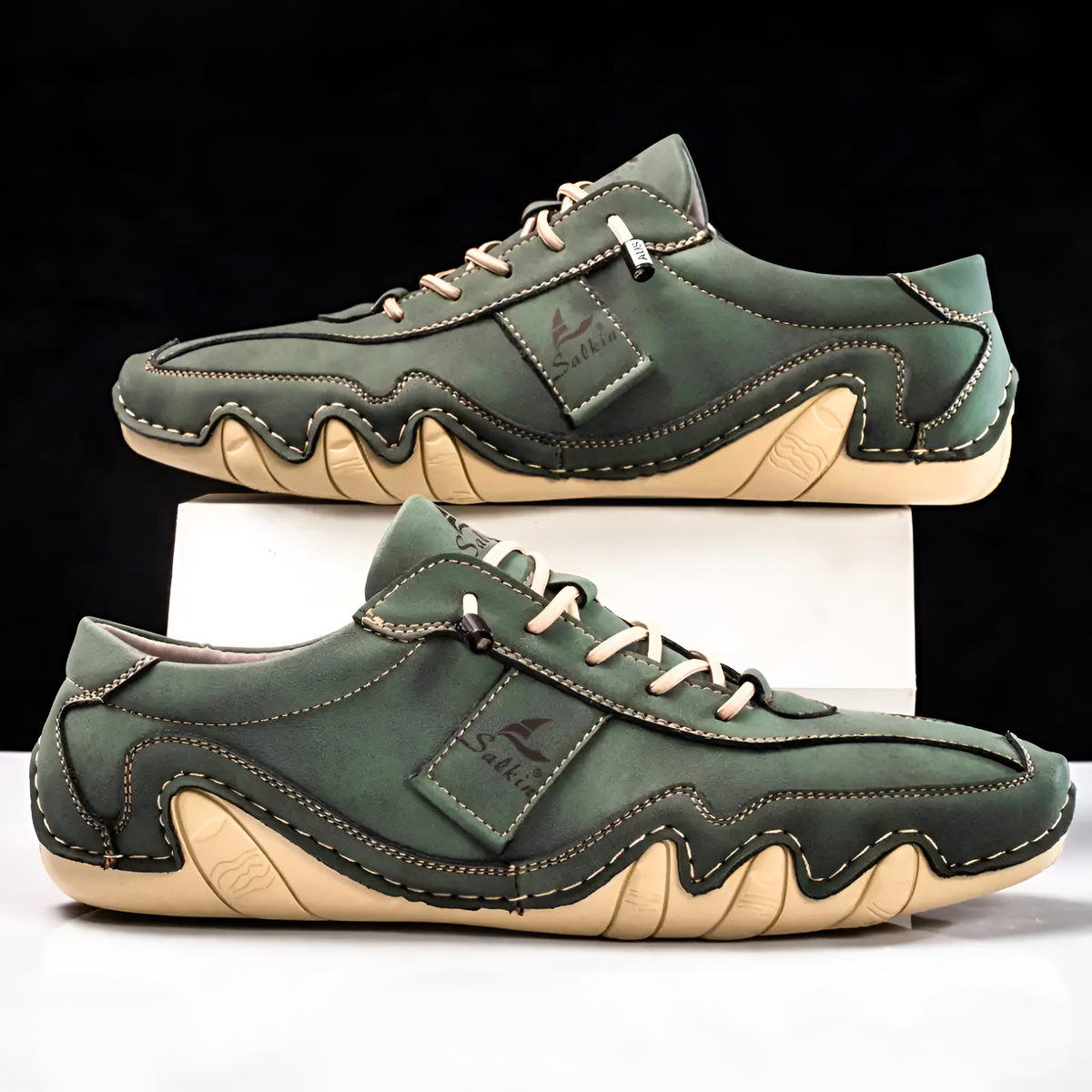 Halden Leather Trainer