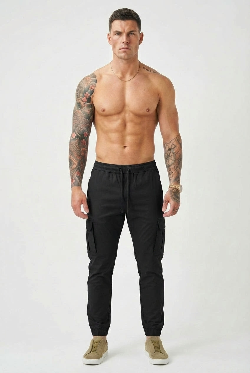 Olympus Cargo Jogger - Black