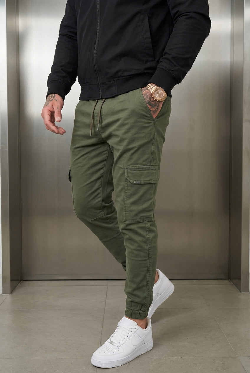 Olympus Cargo Jogger - Army Green